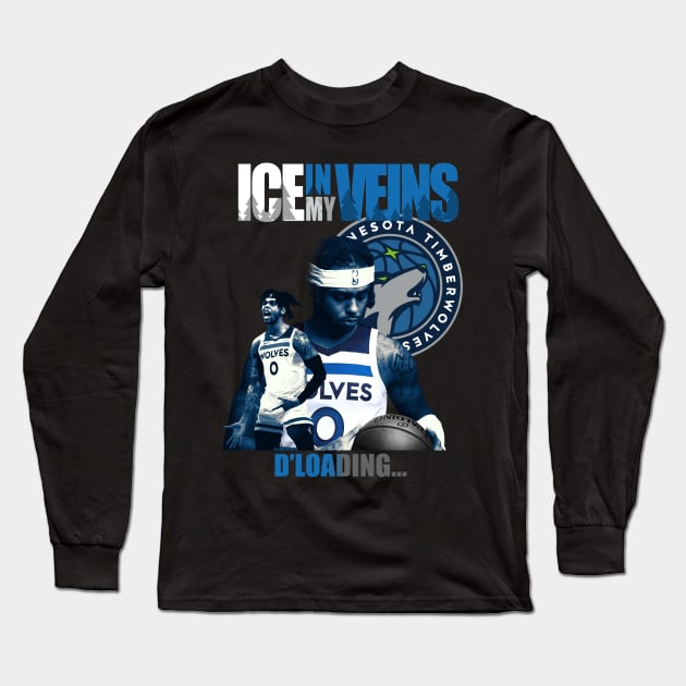 D'angelo Russel - Ice in my veins Long Sleeve T-Shirt by zamtex